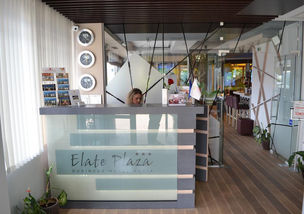 Elate Plaza Hotel Sofia Exterior foto